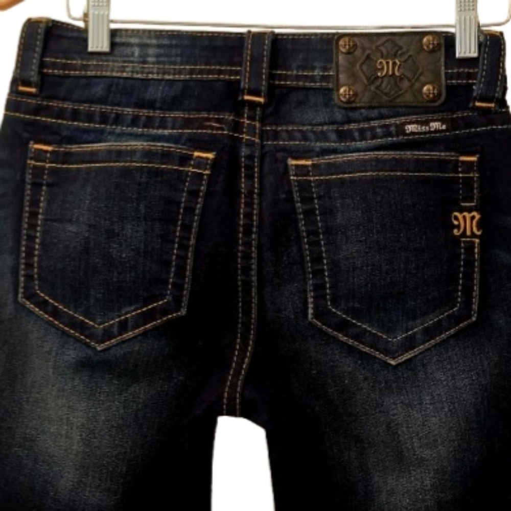 Miss Me Women's Mid Rise Skinny Denim Blue Jeans Stretch Size 27x31 NEW - Picture 3 of 6